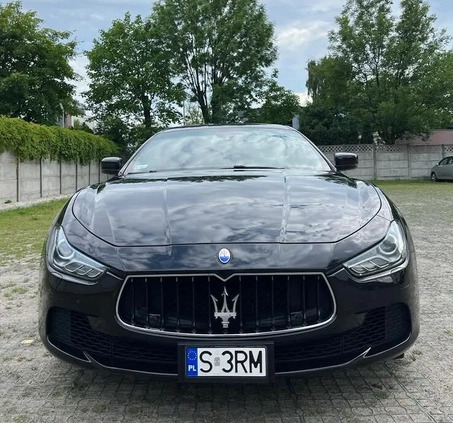 Maserati Ghibli cena 99000 przebieg: 149000, rok produkcji 2014 z Katowice małe 92